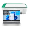 thumbnail image 1 of Laptop HP 15-fd0026la Intel CI3 8GB RAM 512GB SSD Incluye impresora Ink Advantage 2375, 1 of 4