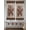 Brown Red Grey, variant on Texas Star Vintage Bathroom Window Curtain, Red Berry Retro Art Wooden Light Filtering Coffee Kitchen Curtains, Bedroom Living Room Curtains 2 Panel 84"x63"