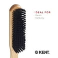 thumbnail image 6 of Kent CG1 Clothes Brush with Cherrywood, Natural Black Bristles, Lint Remover for Jeans, Corduroy and More to Keep Fabrics Free from Fibers and Hair, 6 of 6