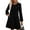Black, variant on PRETTYGARDEN Fall Dresses for Women Long Sleeve Mini Short Flowy A Line Casual Holiday Party Tunic Dress Fashion Clothes