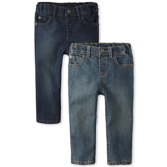 Jeans The Children's Place para bebés y niños pequeños, paquete de 4 unidades