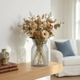 thumbnail image 5 of Unique Bargains Modern Geometric Wide Mouth Glass Flower Vase Smoky Gray 4.5"x4.5"x6.3", 5 of 5