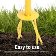 thumbnail image 4 of Garden Claw Cultivator, Hand Tiller Long Handle Iron Portable High Efficiency Manual  for Soil, 4 of 7