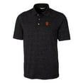 thumbnail image 2 of Men's Cutter & Buck Heathered Black San Francisco Giants Advantage Space Dye Tri-Blend Polo, 2 of 3