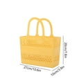 thumbnail image 3 of HOZADOIE Storage Basket Storage & Organization Bathroom Portable Bath Basket Bath Basket Student Bath Plastic Shower Shampoo Bathroom Storage Basket Bath Basket, 3 of 6