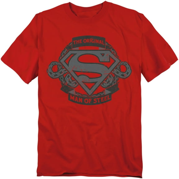 Superman T-Shirt Father'S Day Man Of Steel Ball Of Chains Unisex Graphic Tee for Men & Women