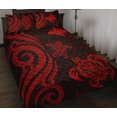 thumbnail image 1 of Juego de cama edredón Papúa Nueva Guinea - Tortuga Tentáculo Roja, 1 of 5