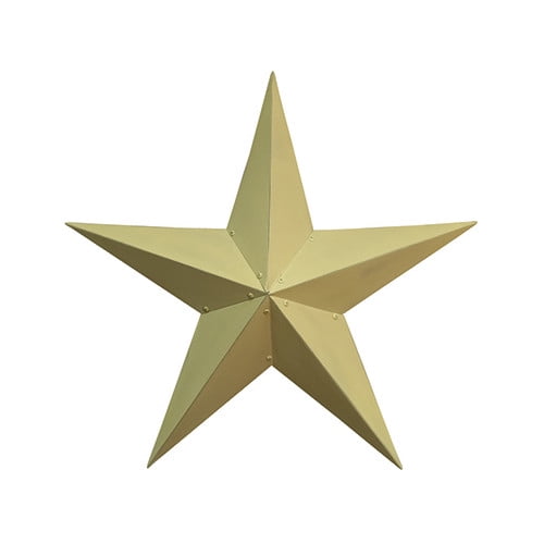 Medium Size Primitive Tin Star 1 Ornaments
