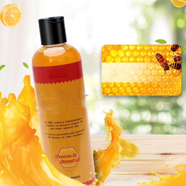 Cera de abeja natural pulir y acondicionar para muebles: restaura y protege mesas, sillas y suelos de madera