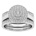 thumbnail image 2 of Xihbxyly Anillos de Mujer, Alianza de Compromiso Desmontable 2 En 1, con Brillantes Diamantes y Circonitas, Perfectos para Viajes, Trabajo o Uso Diario, Regalo Ideal para Prometidas, Esposas y Novias, 2 of 2