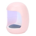thumbnail image 2 of Mini secador de uñas portátil con USB para un solo dedo, lámpara de curado UV LED, color rosa, 2 of 15