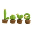 thumbnail image 3 of Complete Crochet Decoration Basic Tool Handmade Crocheting Craft DIY Make Your Own Doll Crocheted Planter for Needlework Kids Teens , Green, 3 of 7