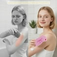 thumbnail image 5 of Magic Exfoliating Bath Sponge - 3D Super Soft Exfoliating Bath Sponge for Transforms 'Strawberry Skin' and Bumpy Texture, Reusable Painless Sponge Brush - Easily and Deeply Exfoliate, 5 of 6