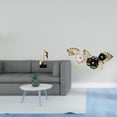 thumbnail image 2 of Escultura de , figura decorativa de escritorio, decoración de pared de metal, moderna y creativa, de resina y hierro, ideal para sala d, 2 of 8