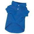 thumbnail image 1 of POLO DOG SHIRT Preppy Button Down Cotton Shirts for Dogs 5 Colors To Choose From(Large - 20" Tomato Red), 1 of 1