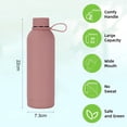 thumbnail image 2 of Termo portátil de acero inoxidable para coche, botella de boca pequeña para deportes al aire libre, 1 Uds., 500ml, 2 of 5
