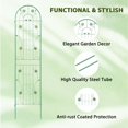 thumbnail image 3 of RIEDHOFF Garden Trellises for Climbing Plants, 4 Pack Metal Plant Trellises, 7.2Ft Iron Plants Support, 86.6" x 80", Green, 3 of 9