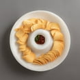 thumbnail image 3 of BIDK Home Round Glossy Chip Dip Serving Platter - 14.5" - White, 3 of 8