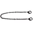 thumbnail image 1 of New Adjustable Acrylic Mask Lanyard Mask Storage Artifact Portable Mask Storage Chain Student Chains For Storing Masks Holder Black, 1 of 5
