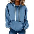 thumbnail image 6 of 2026 New!Women's Oversized Printed Sweatshirt Pullover Loose Casual Denim Hoodie, 6 of 8