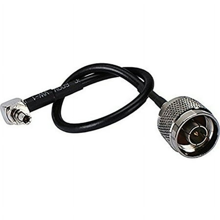 CRC9 Male Right Angle to N Male Cable Using RG174 Coax - 5.91 (15cm) High Quality Ships From USA