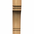 thumbnail image 2 of 3 1/2"W x 10"D x 14"H Pescadero Smooth Corbel, Western Red Cedar, 2 of 9
