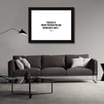 thumbnail image 3 of ArtsyQuotes 24x19 Black Modern Wood Framed Wall Art Titled - Bobby Unser Quote: Preparation, 3 of 6