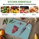 thumbnail image 5 of Tabla de cortar multifuncional, herramienta de cocina, tabla de plástico de doble cara para cortar frutas, verduras y carne, apta para lavavajillas, apta para cuchillos, antideslizante, disponible en, 5 of 6