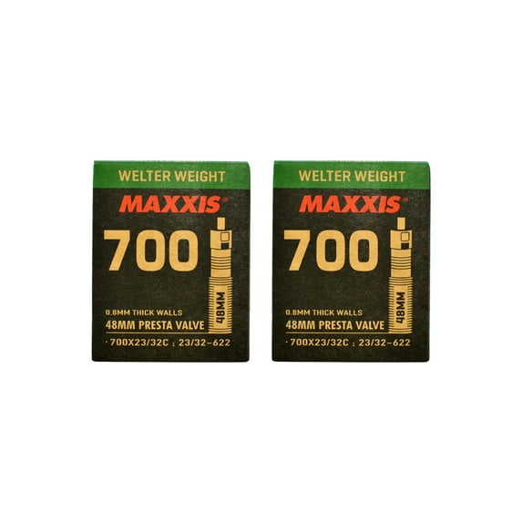 Maxxis Welter Weight 700x23-32C 48mm Bike Inner Tube Presta FV #STB2033