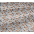 thumbnail image 6 of oneOone Viscose Jersey Brown Fabric Abstracts Craft Projects Decor Fabric Printed By The Yard 60 Inch Wide, 6 of 7