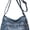 Blue, variant on Fashion Crossbody Bag For Women Shoulder Bag Soft PU Leather Handbags Purses Multi Pocket Hobo Tote Bag