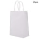thumbnail image 4 of 25 bolsas de regalo de papel kraft para bodas, dulces, regalos, con asa, color blanco, 4 of 8