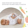 thumbnail image 5 of Lulyboo Infant Silicone Sensory Toy Planet Teether, Neutral Colors, 5 of 5