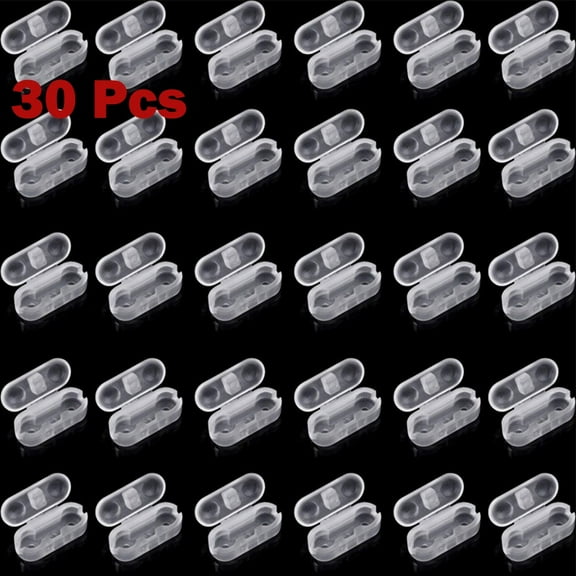 10/30/50 Pcs Roller Blind Pull Cord Connector Clips Plastic Curtain Chain Connector Extension Clip For Vertical Blinds Repair