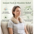 thumbnail image 6 of Kozi Warm & Cooling Herbal Aromatherapy Neck Wrap for Soothing Muscle Pain and Tension Relief Therapy in Kohl (Jute), 6 of 8