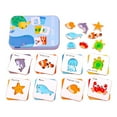 thumbnail image 1 of figatia Fun Matching Game Flash Cards Montessori for Children, 1 of 9