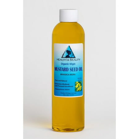 MUSTARD OIL ORGANIC UNREFINED VIRGIN COLD PRESSED RAW PREMIUM FRESH PURE 8 (Best Mustard Oil Brand In India)