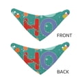 thumbnail image 6 of Goofa Ho Ho Ho Pattern Pet Scarf Bandana - Adjustable and Comfortable,Dog Scarf Bib Kerchief Breedfor Dogs and Cats-Medium, 6 of 8