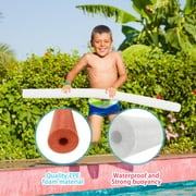 Pool Noodle, Black Pack Of 59 Large Hollow Foam Pool Swim Noodle - Hollow Soft Large Rainbow Foam Noodle Tube,Multi-Purpose Multi-Purpose Swimming Pool Noodle Bulk Buoyancy