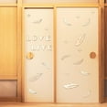 thumbnail image 2 of Live Love 3D Acrylic Mirror Wall Decals Feather Self Adhesive Art Stickers Love Sign Silver Wall Stickers DIY Decor Mirrored Letters Wall Art for Bedroom Living Room, 2 of 9