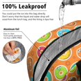 thumbnail image 5 of Lunch Bag Lunch Box for Women Reusable Insulated Lunch Bags,Water-Resistant Funny Donut Decorative Face Cooler Lunch Tote Bag, Large Capacity for Work Travel Picnic, 5 of 6