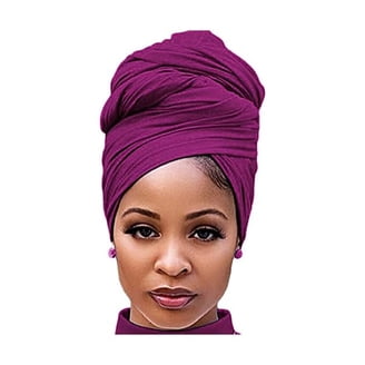 Glitter Turban Twist Knot Head Wrap Stretchy Metallic Fabric  display picture 3