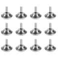thumbnail image 1 of 20 piezas de 40 mm para muebles, mesas, sillas, sofás, patas niveladoras ajustables, almohadillas deslizantes, patas niveladoras M8 x 25 mm, base negra, 1 of 5