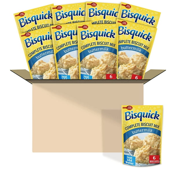 Betty Crocker Bisquick Complete Buttermilk Biscuit Mix, Just Add Water