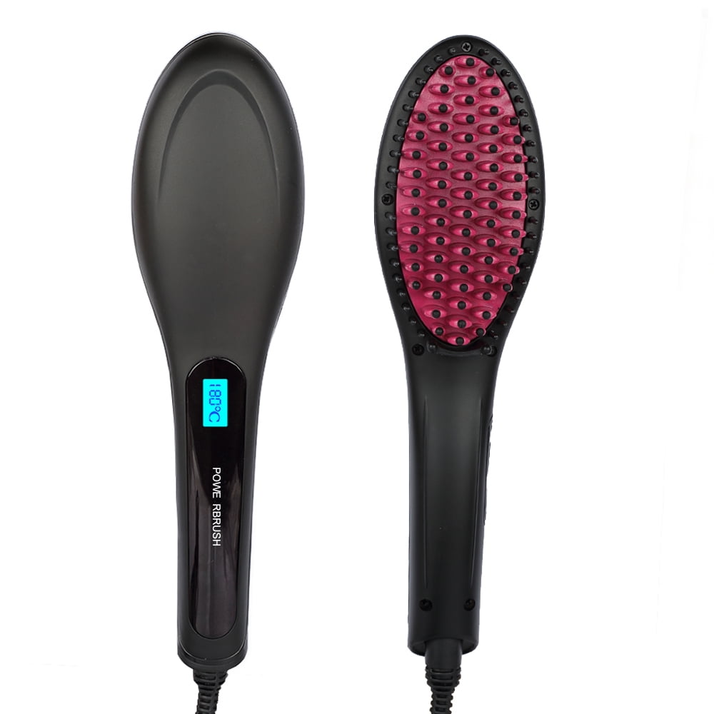 Romantic Hair Straightener - Pro Detangling Anion Hair ...