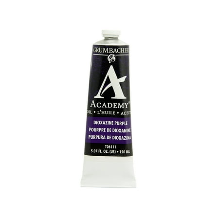 UPC: 0014173353764 | Grumbacher Academy Oil Color  150ml Tube  Dioxazine Purple