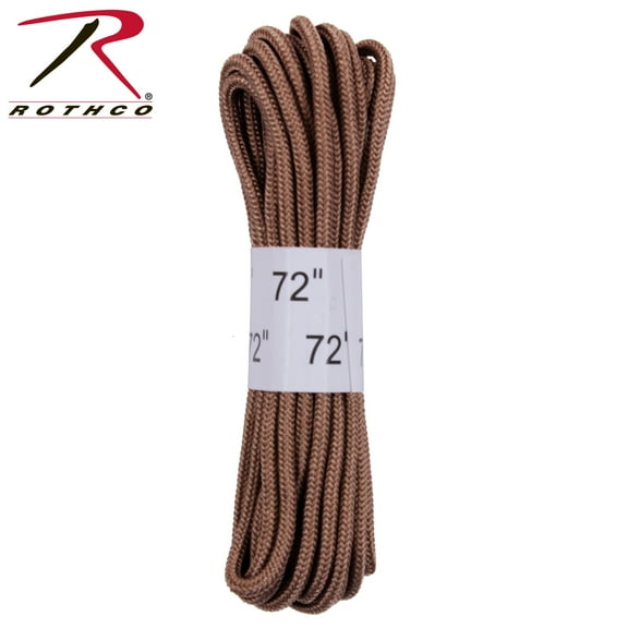 Rothco 72" Boot Laces Coyote Brown