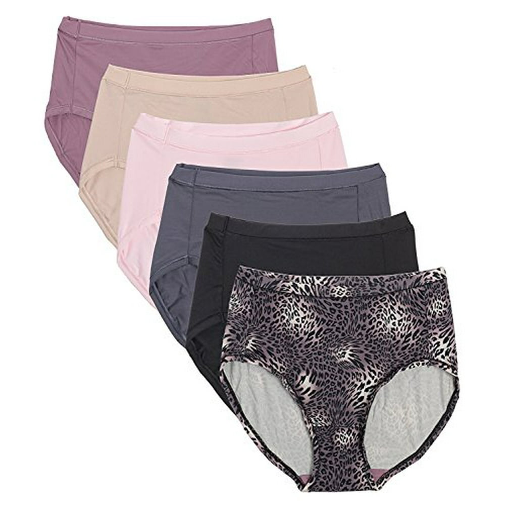 Hanes Hanes Premium Microfiber Bikini Panties Women Tagless No Lines