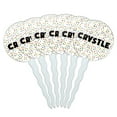 thumbnail image 1 of Crystle Cupcake Picks Toppers - Set of 6 - Mutlicolored Speckles, 1 of 1