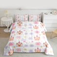 thumbnail image 2 of Homewish Kawaii Princess Castle Bedding Comforter Set 2pcs for Teens Female Adults,Vintage Flowers Twin Comforter Sets Microfiber,Stars Print Breathable Bedding Set,Lightweight Room Decor,Reversible, 2 of 8